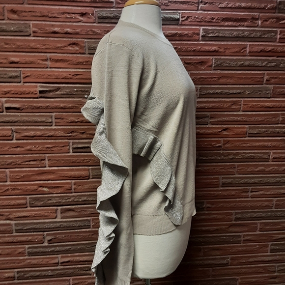 LUMIERE Sweater with ruffle size S - Picture 3 of 10